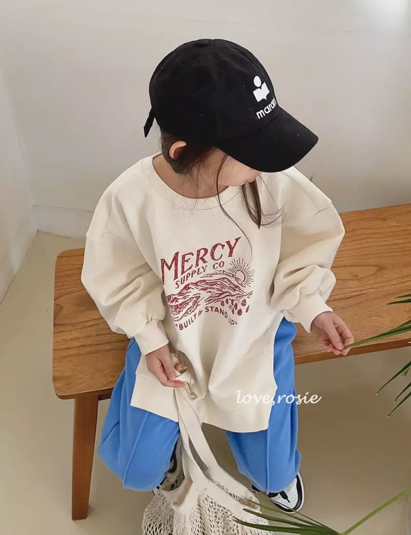 Love Rosie - Korean Children Fashion - #childofig - Vintage Merci Sweatshirt - 12