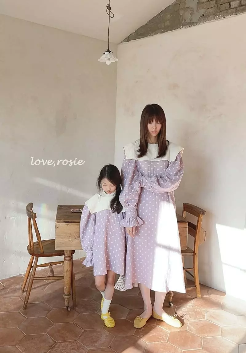 Love Rosie - Korean Children Fashion - #designkidswear - Dot Yoru Sailor One-piece - 5
