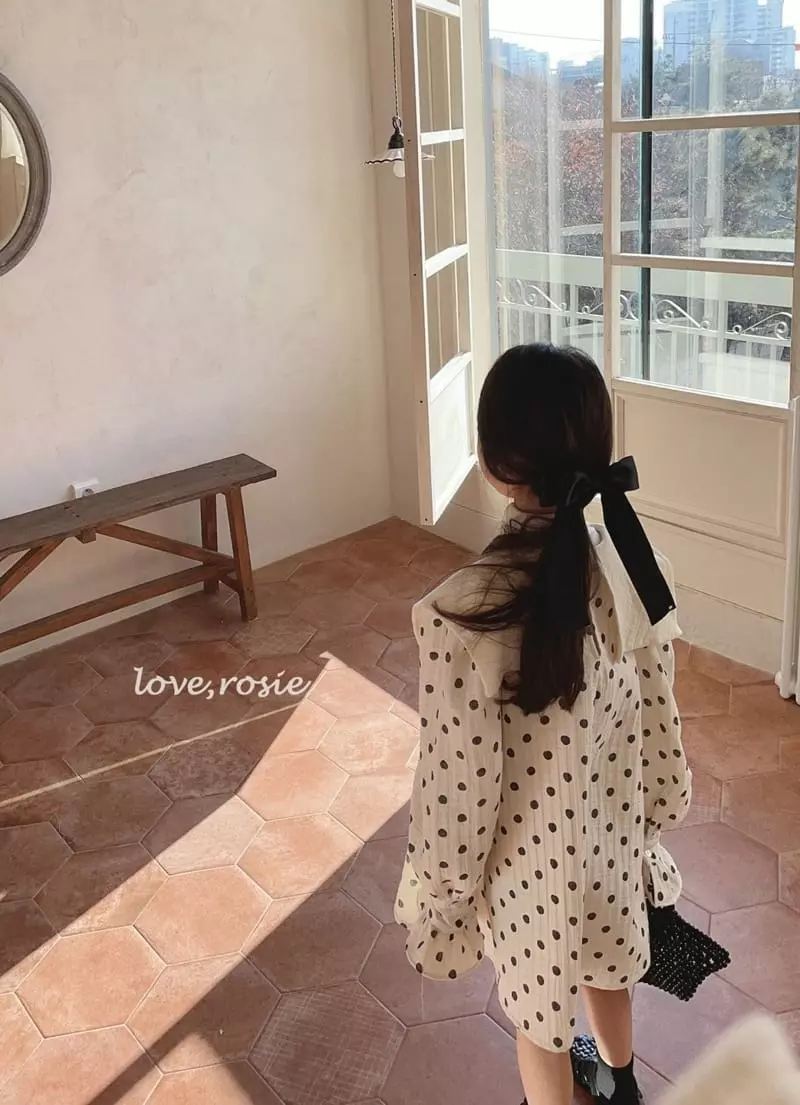 Love Rosie - Korean Children Fashion - #littlefashionista - Dot Yoru Sailor One-piece - 12
