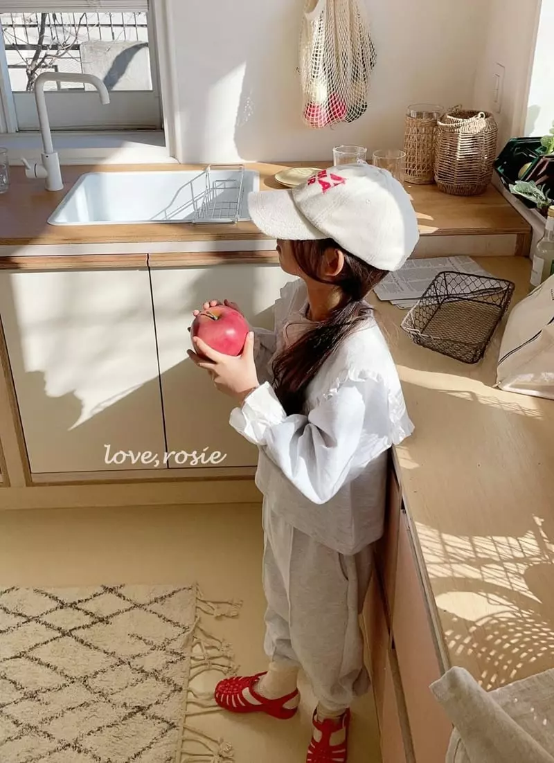 Love Rosie - Korean Children Fashion - #prettylittlegirls - Vely Sailor Collar Top Bottom Set - 3