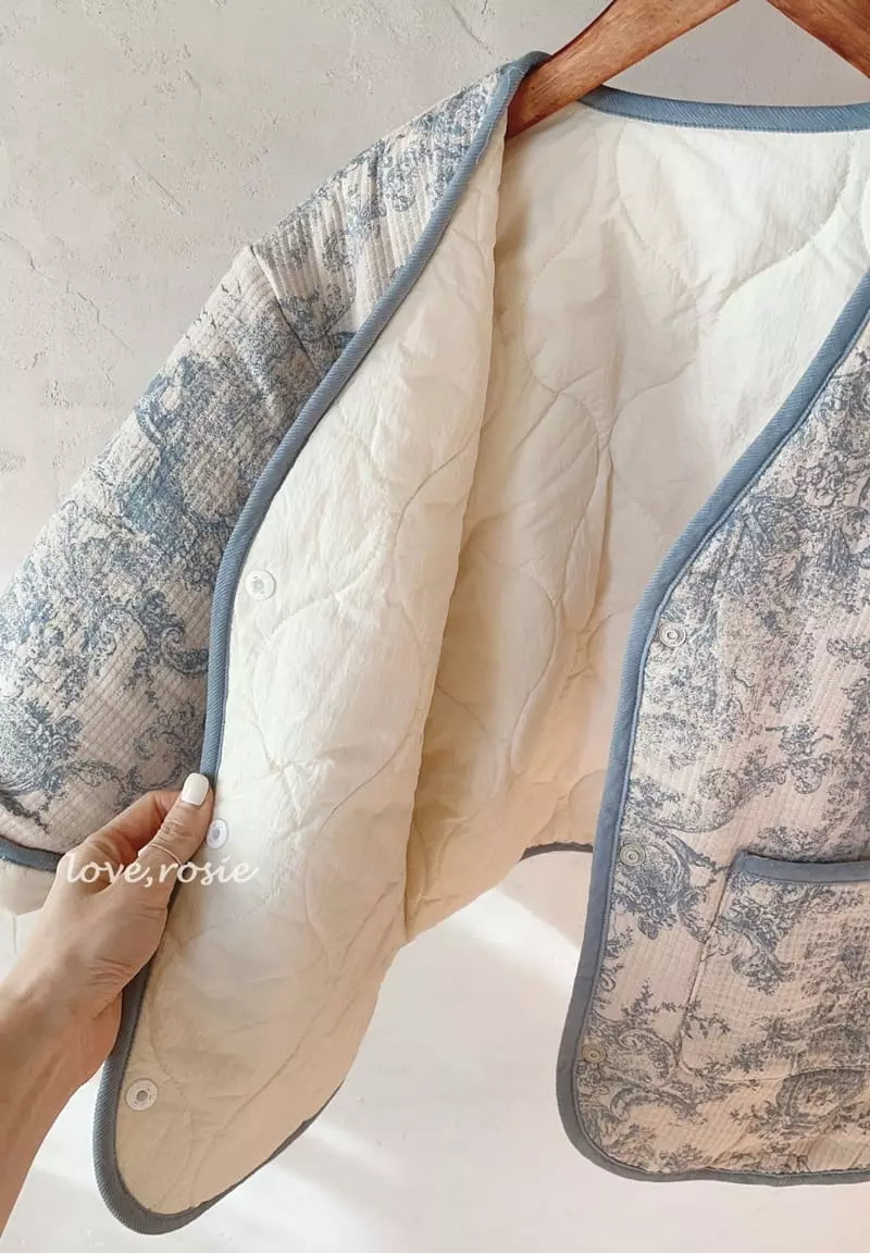 Love Rosie - Korean Children Fashion - #todddlerfashion - Reversible Paisely Jacket - 2