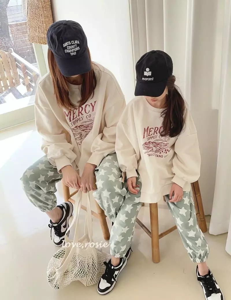 Love Rosie - Korean Women Fashion - #momslook - Mom Paint Terry Jogger Pants - 10