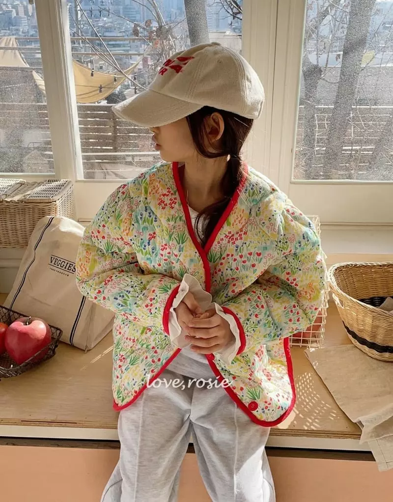 Love Rosie - Korean Women Fashion - #thatsdarling - Mom Garden 2oz Jacket - 2