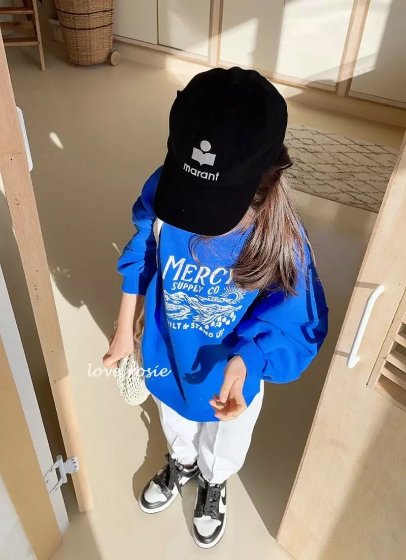 Love Rosie - Korean Women Fashion - #womensfashion - Mom Vintage Merci Sweatshirt