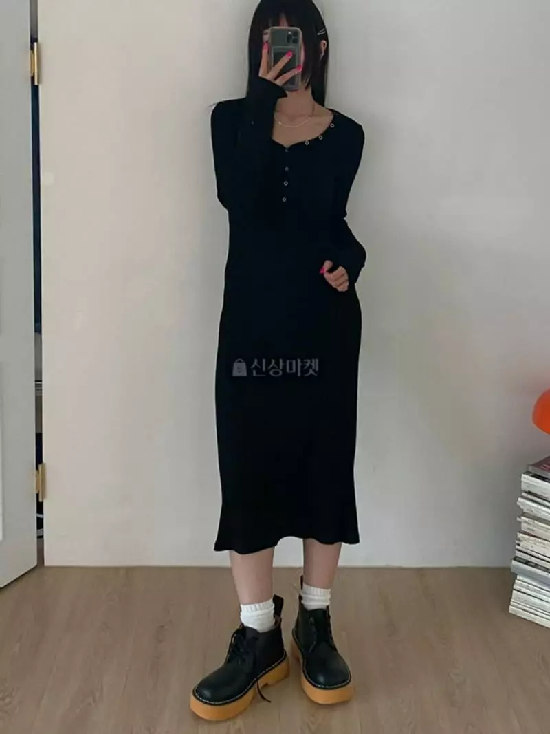 Lovemoment - Korean Women Fashion - #momslook - Jay Snap One-piece