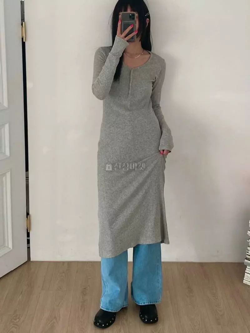 Lovemoment - Korean Women Fashion - #momslook - Jay Snap One-piece - 3