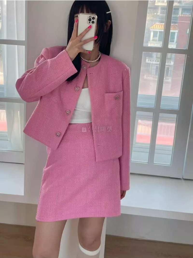 Lovemoment - Korean Women Fashion - #womensfashion - Coco Tweed Skirt - 2