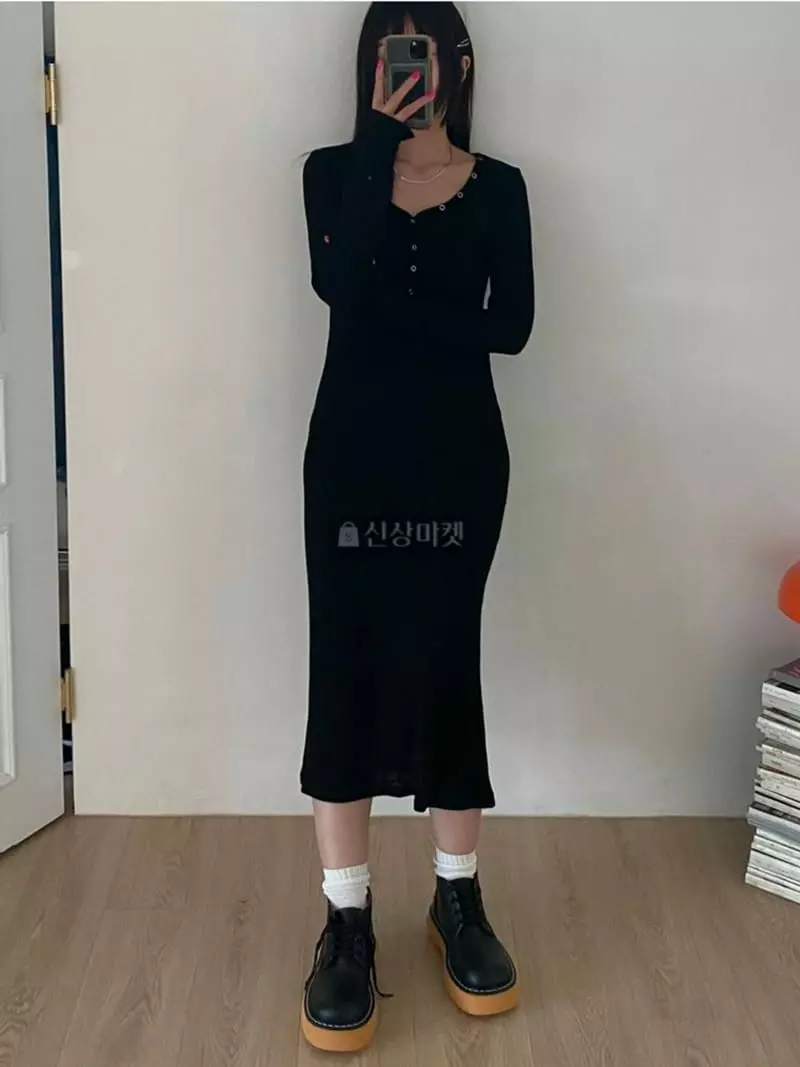 Lovemoment - Korean Women Fashion - #womensfashion - Jay Snap One-piece - 2