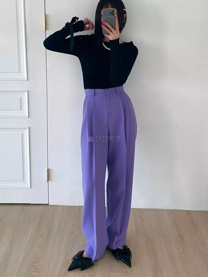 Lovemoment - Korean Women Fashion - #womensfashion - Joy Pintuck Pants