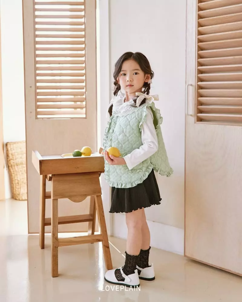 Loveplain - Korean Children Fashion - #Kfashion4kids - Purfume Vest