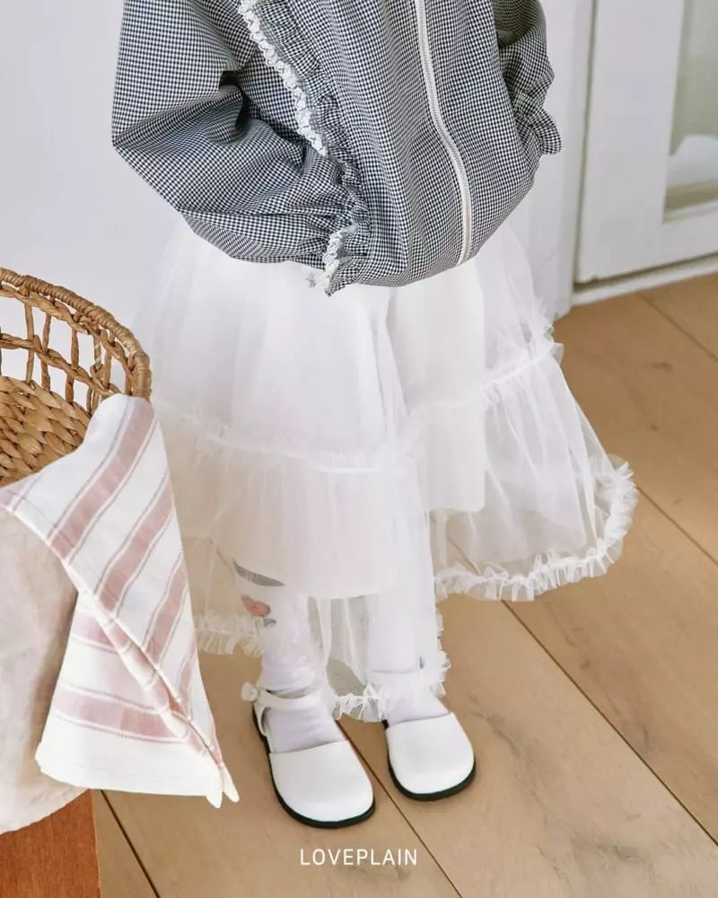 Loveplain - Korean Children Fashion - #designkidswear - Romantic Sha Skirt - 3