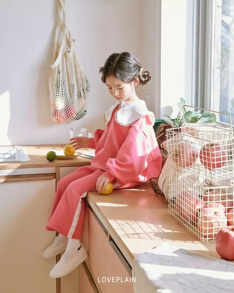 Loveplain - Korean Children Fashion - #discoveringself - Bonita Top Bottom Set - 2