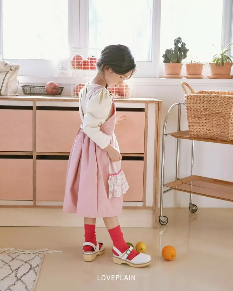 Loveplain - Korean Children Fashion - #discoveringself - Garden Dungarees One-piece - 3