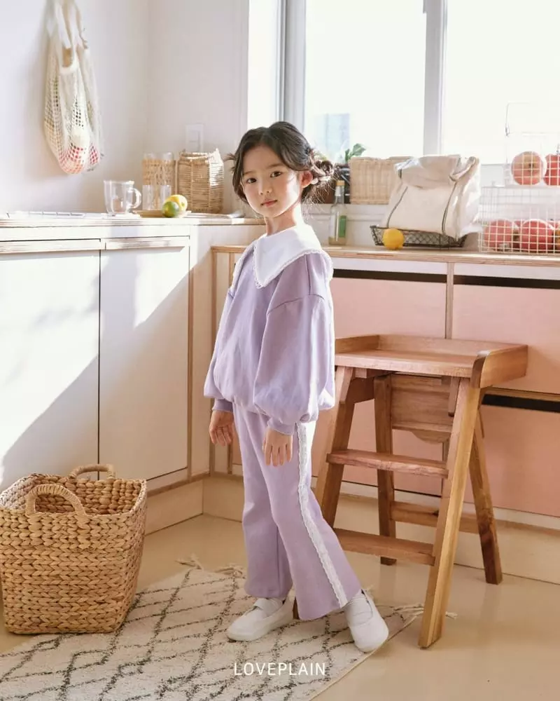 Loveplain - Korean Children Fashion - #fashionkids - Bonita Top Bottom Set - 3