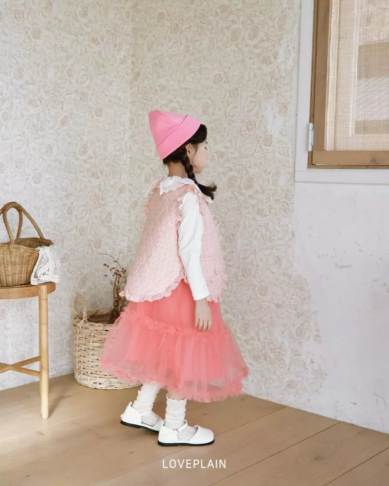 Loveplain - Korean Children Fashion - #fashionkids - Romantic Sha Skirt - 5