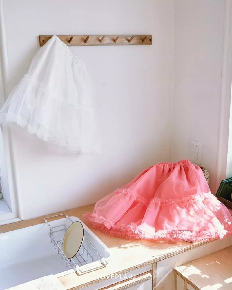 Loveplain - Korean Children Fashion - #kidsstore - Romantic Sha Skirt - 7