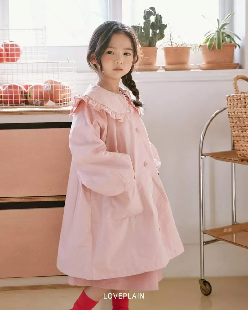 Loveplain - Korean Children Fashion - #kidzfashiontrend - Vivian Trench Coat - 5