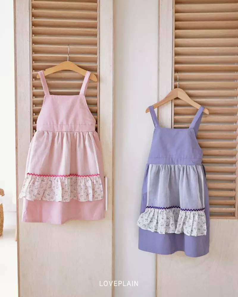 Loveplain - Korean Children Fashion - #kidzfashiontrend - Garden Dungarees One-piece - 7
