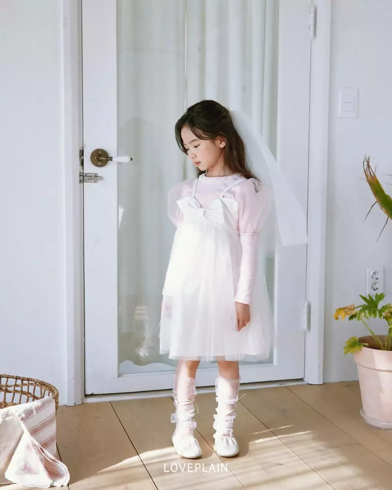Loveplain - Korean Children Fashion - #littlefashionista - Wedding Sha Tee - 3