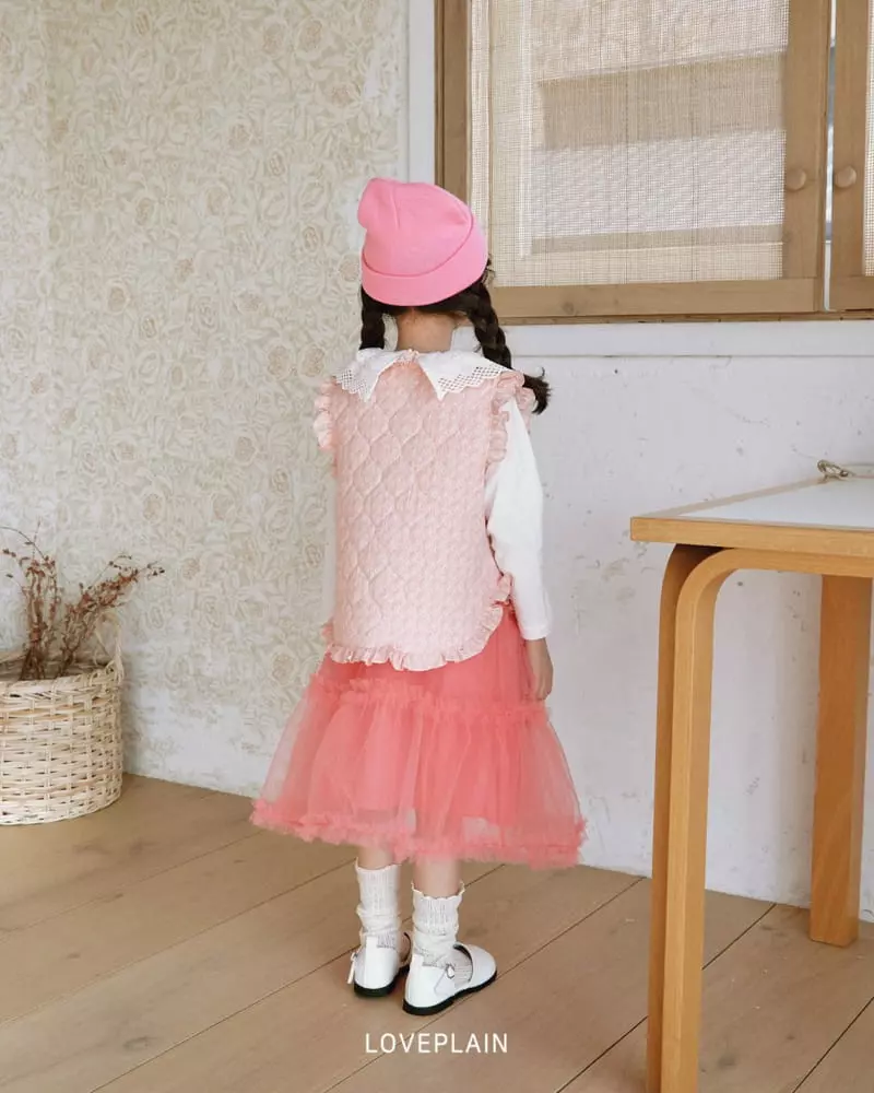 Loveplain - Korean Children Fashion - #magicofchildhood - Purfume Vest - 3