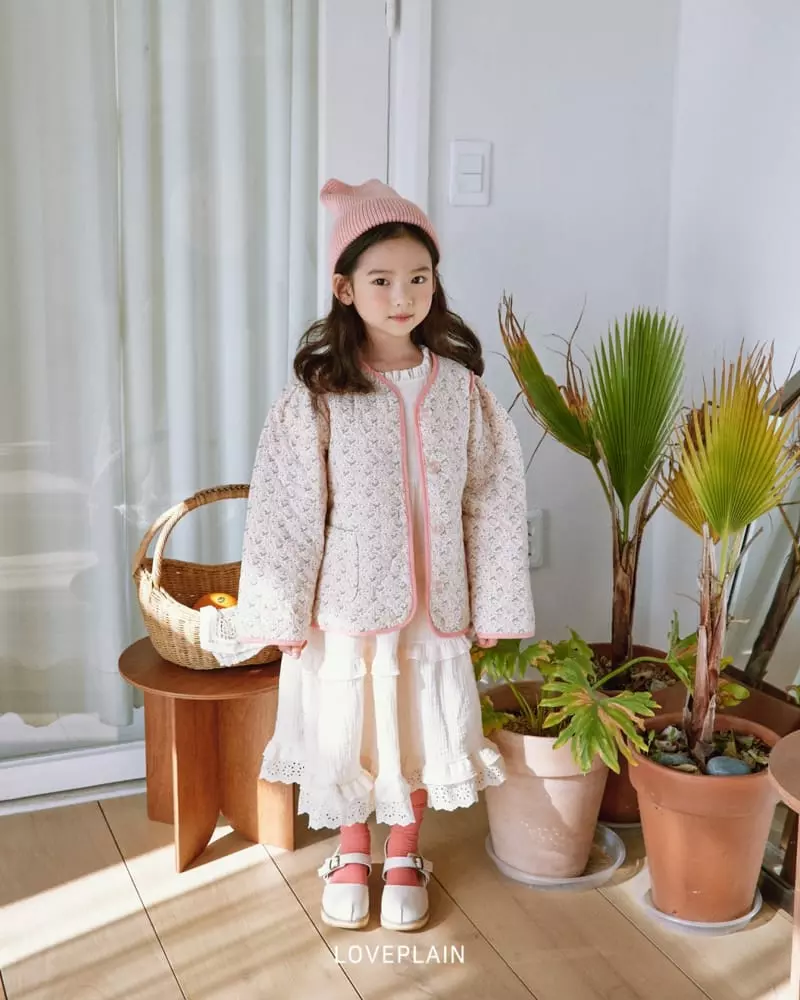 Loveplain - Korean Children Fashion - #magicofchildhood - Flower Quilitng Jumper with mom - 2