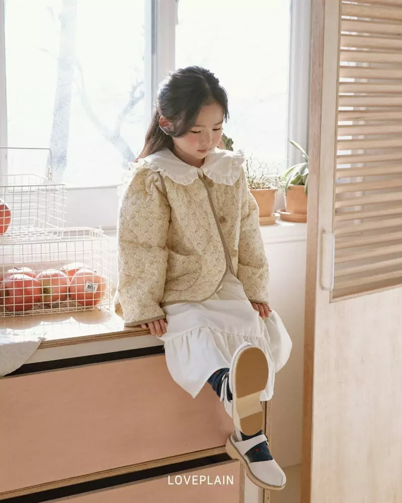 Loveplain - Korean Children Fashion - #minifashionista - Flower Quilitng Jumper with mom - 4