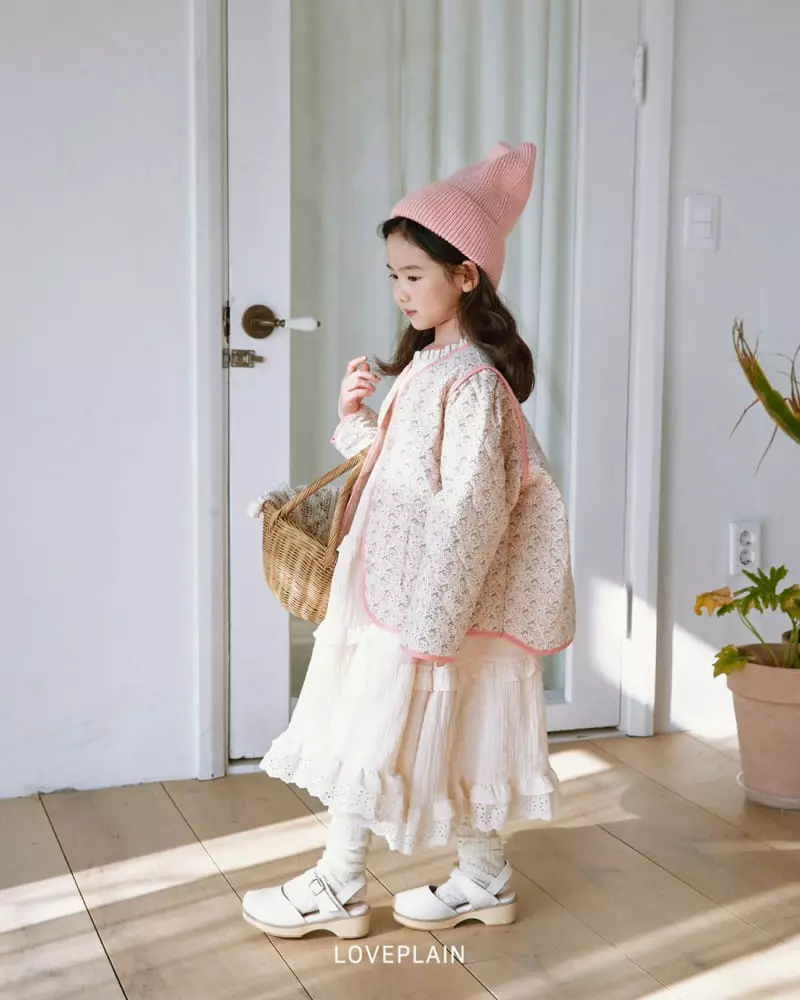 Loveplain - Korean Children Fashion - #todddlerfashion - Flower Quilitng Jumper with mom - 5