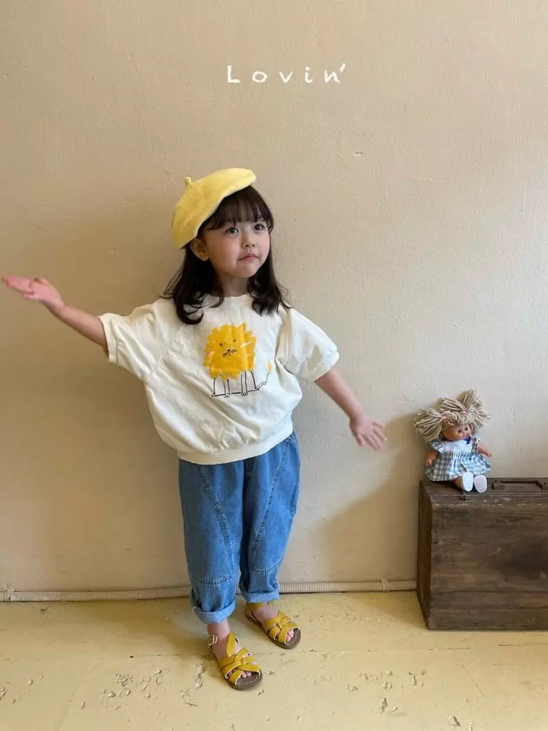 Lovin - Korean Children Fashion - #childofig - Lion Sweatshirt - 8