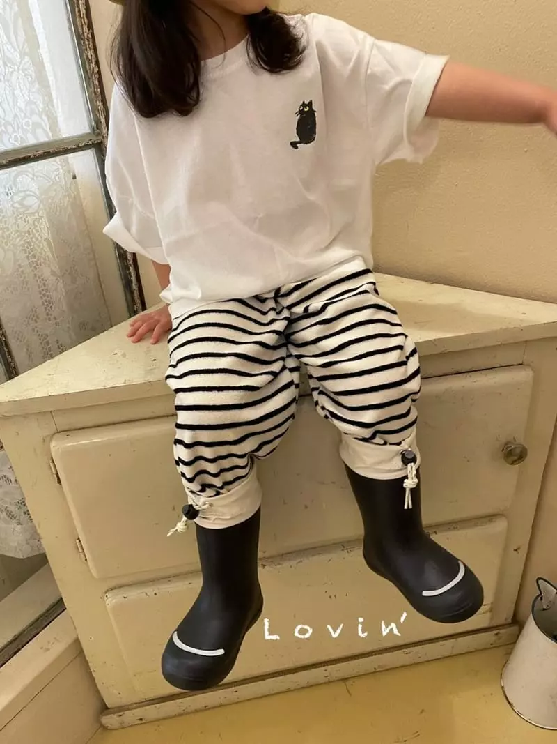 Lovin - Korean Children Fashion - #childrensboutique - Nero Tee - 12