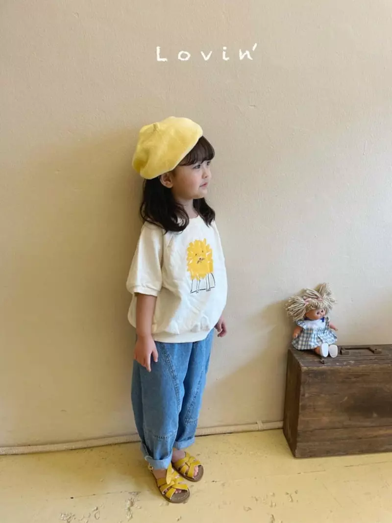 Lovin - Korean Children Fashion - #childrensboutique - Lion Sweatshirt - 10