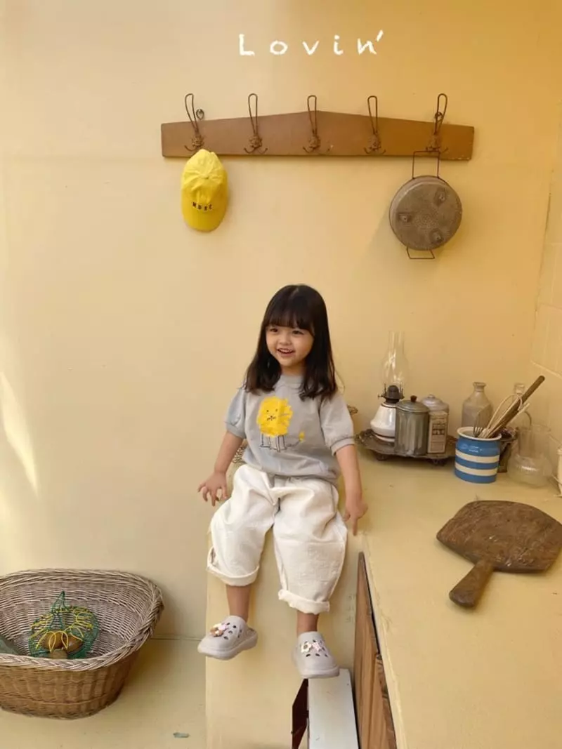Lovin - Korean Children Fashion - #designkidswear - Lion Sweatshirt - 11