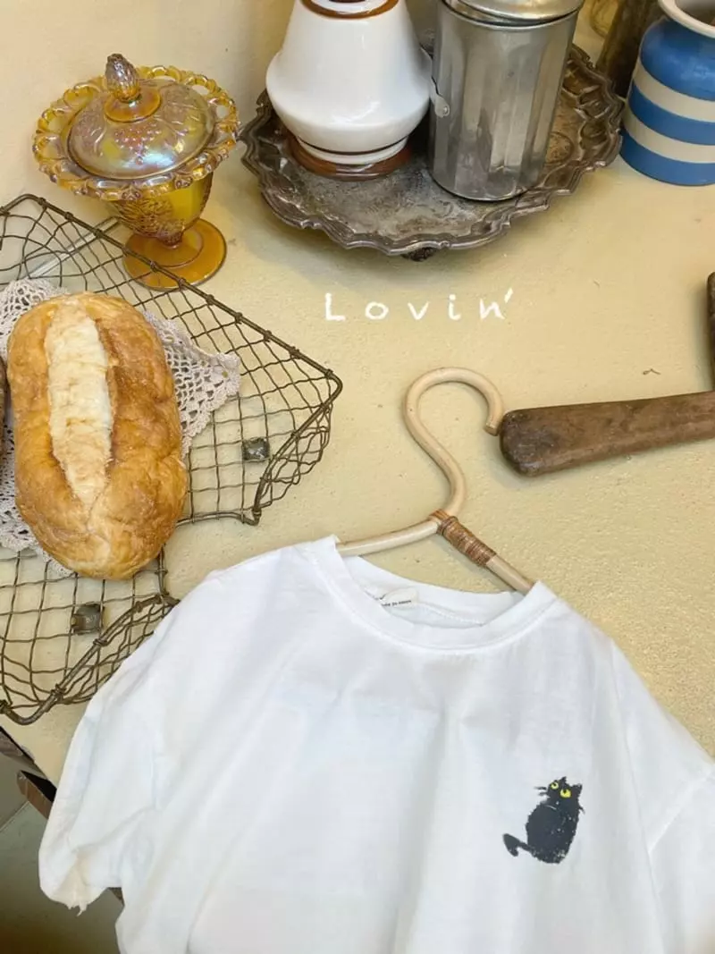 Lovin - Korean Children Fashion - #kidsstore - Nero Tee - 3