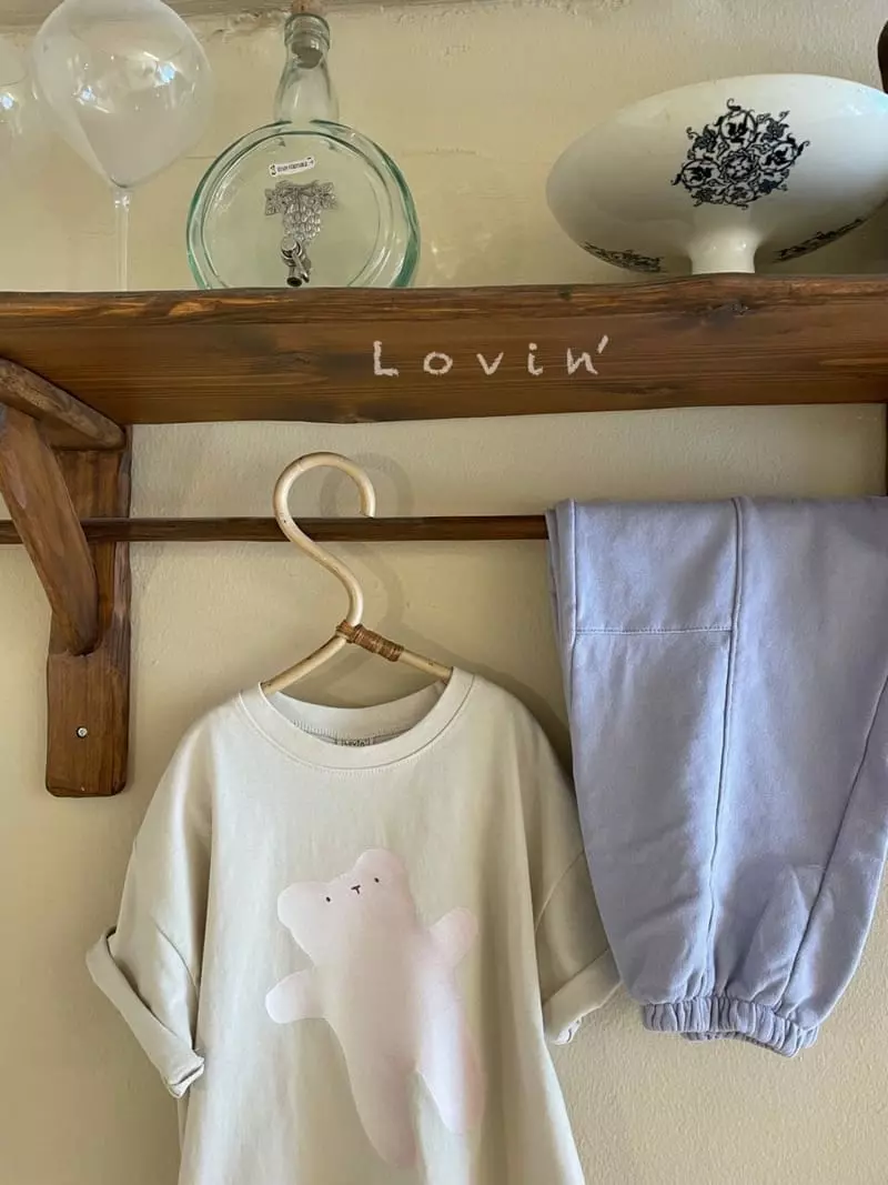 Lovin - Korean Children Fashion - #prettylittlegirls - White Bear Tee - 8
