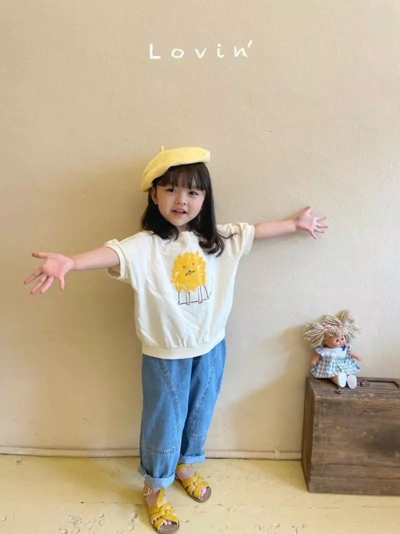 Lovin - Korean Children Fashion - #prettylittlegirls - Lion Sweatshirt - 7