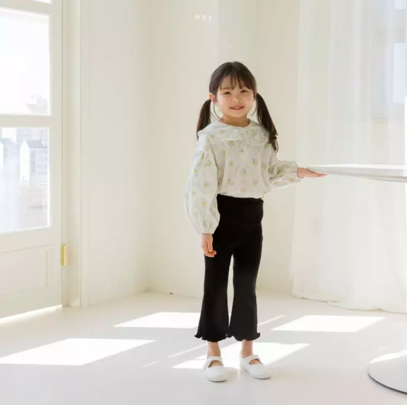 MAY - Korean Children Fashion Brand - #Kfashion4kids - Bootscut Leggings