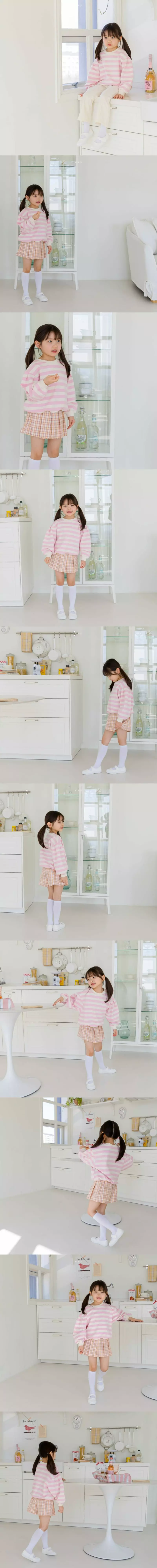 MAY - Korean Children Fashion Brand - #minifashionista - Sleeve Wrinkle Sweatshirt - 2