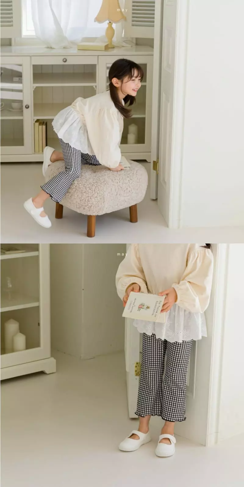 MAY - Korean Children Fashion Brand - #prettylittlegirls - Bootscut Leggings - 5
