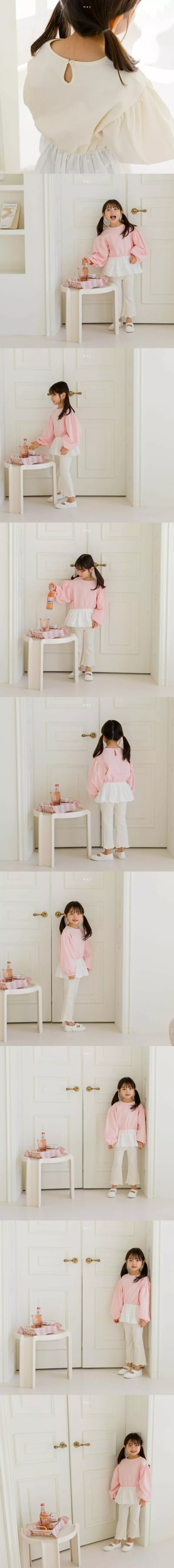 MAY - Korean Children Fashion Brand - #todddlerfashion - Cotton Candy Blouse - 3