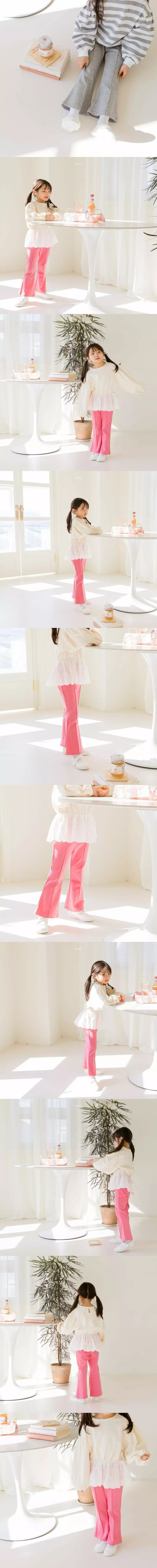MAY - Korean Children Fashion Brand - #todddlerfashion - Bootscut Pants - 5