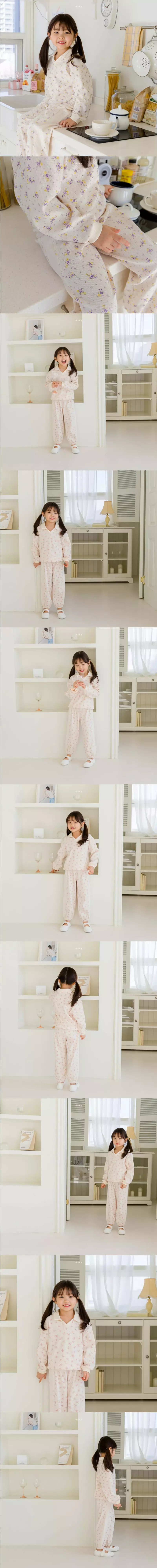 MAY - Korean Children Fashion Brand - #toddlerclothing - Anywhere Top Bottom Set - 3