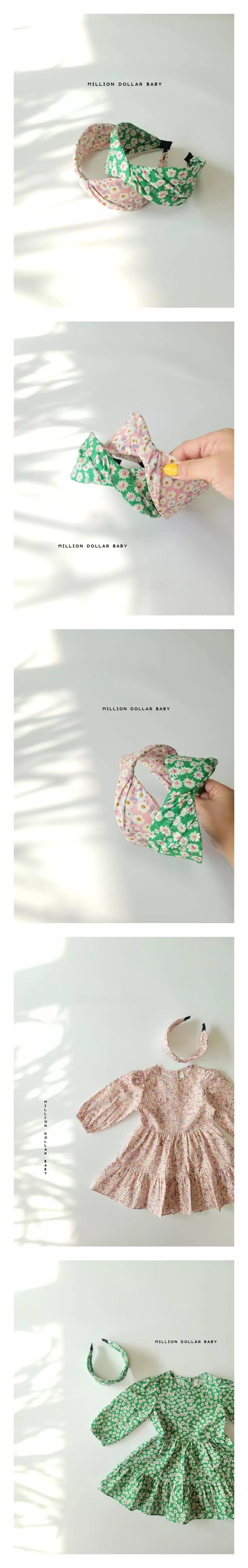 MILLION DOLLAR BABY - Korean Children Fashion Brand - #childrensboutique - Cancan Flower Hairband - 4