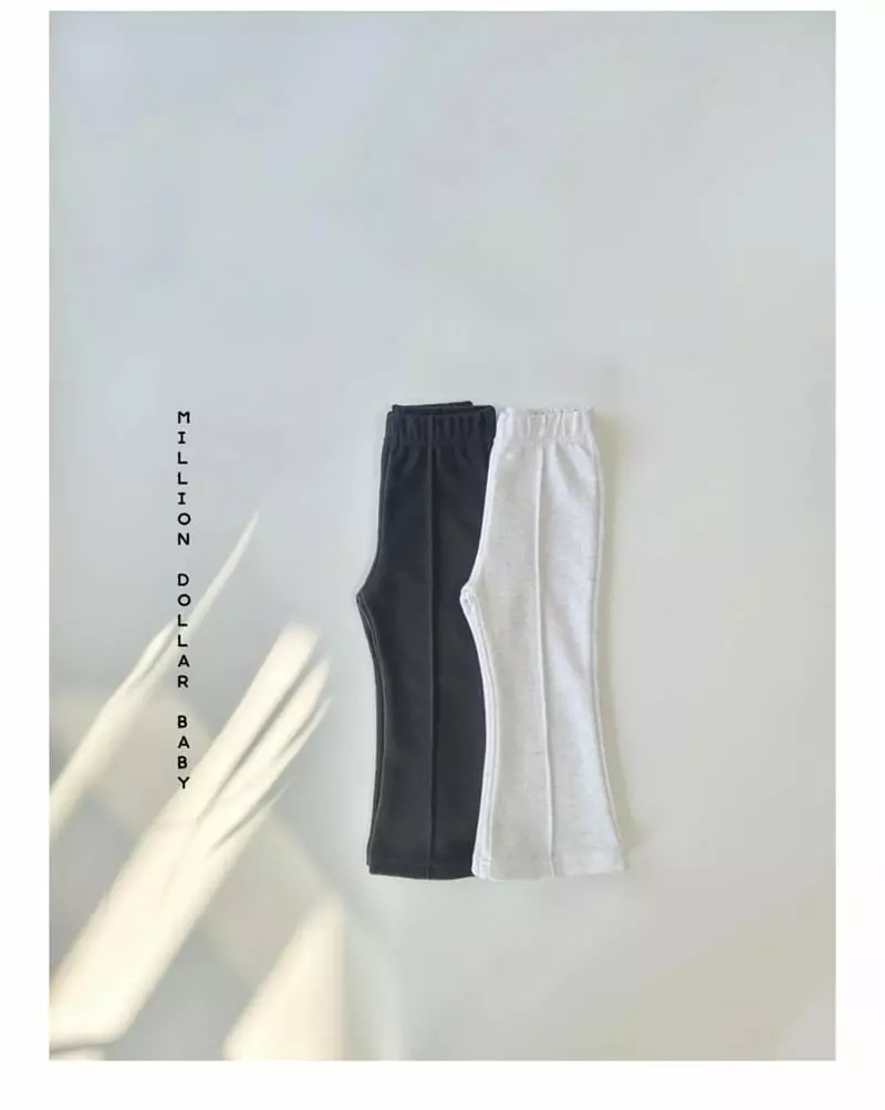 MILLION DOLLAR BABY - Korean Children Fashion Brand - #minifashionista - Pintuck Bootscut Pants