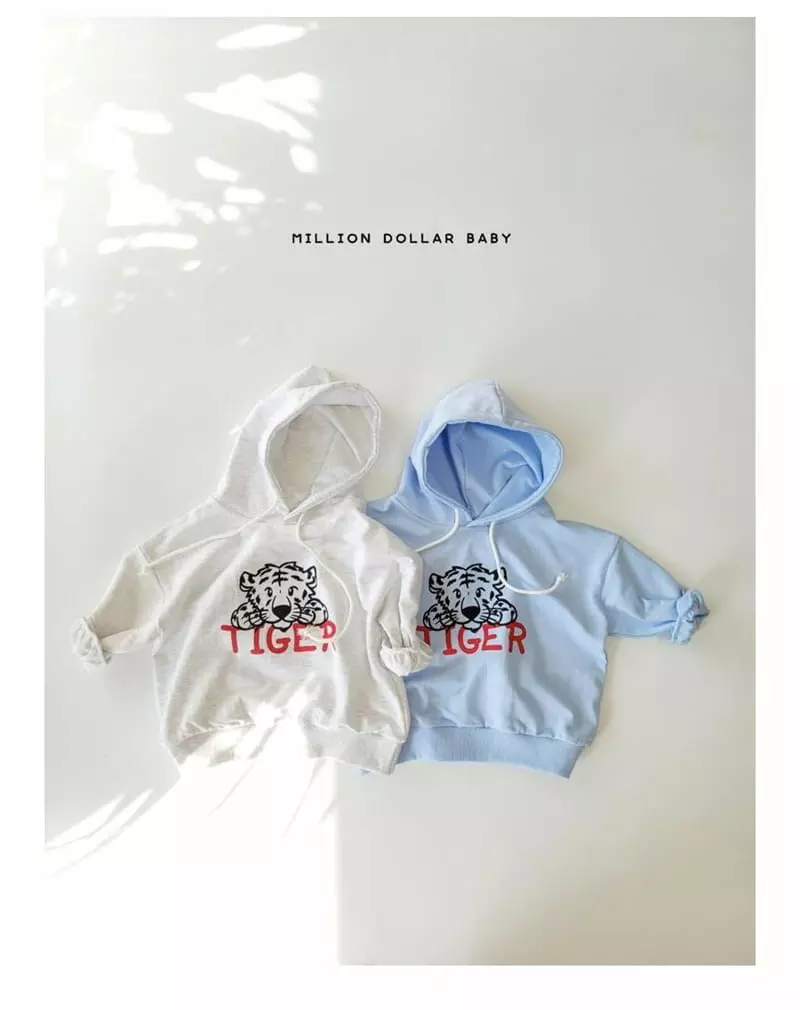 MILLION DOLLAR BABY - Korean Children Fashion Brand - #prettylittlegirls - Tiger Hoody