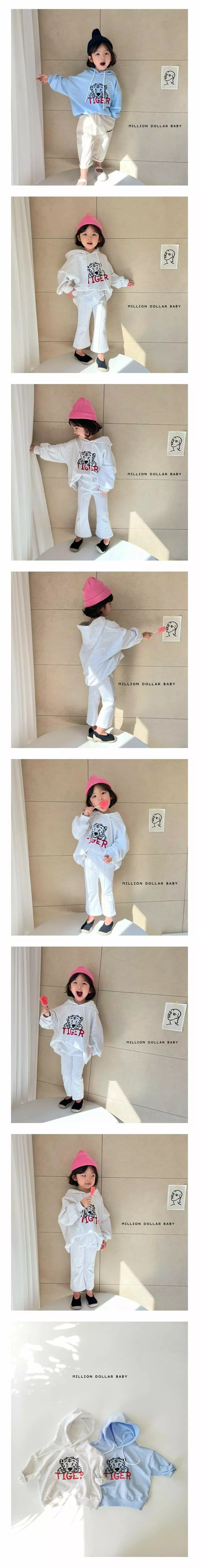 MILLION DOLLAR BABY - Korean Children Fashion Brand - #toddlerclothing - Tiger Hoody - 3