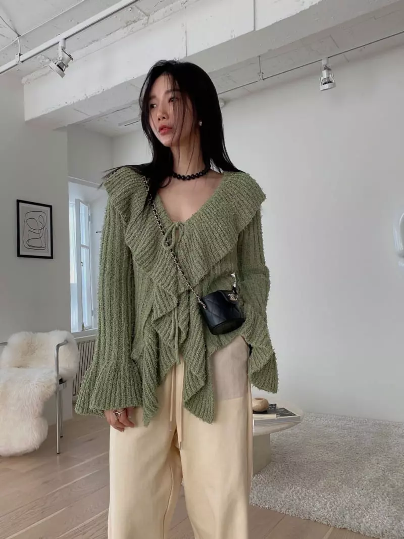 Made - Korean Women Fashion - #romanticstyle - La La Cardigan - 4