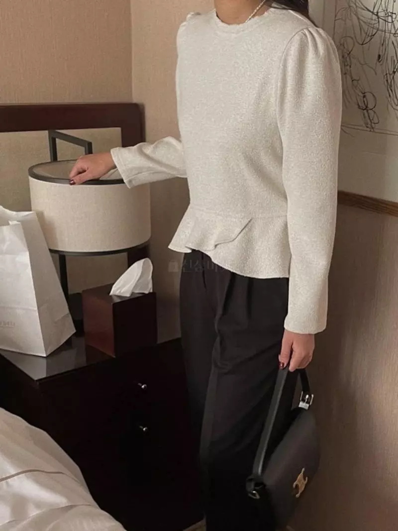 Magnet - Korean Women Fashion - #momslook - Jardine Tweed Blouse - 2