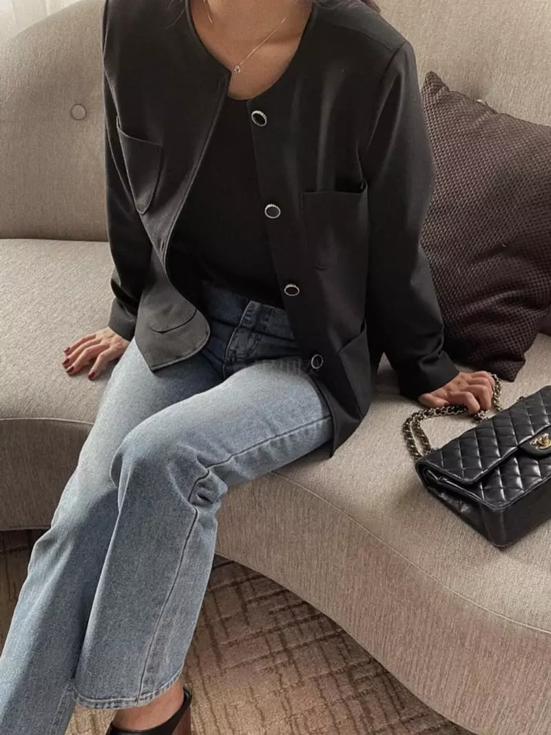 Magnet - Korean Women Fashion - #womensfashion - Melissa Check Jacket