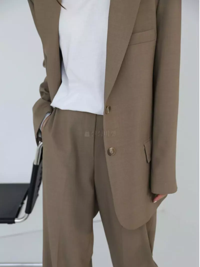 Majdan - Korean Women Fashion - #momslook - Sage Jacket - 3