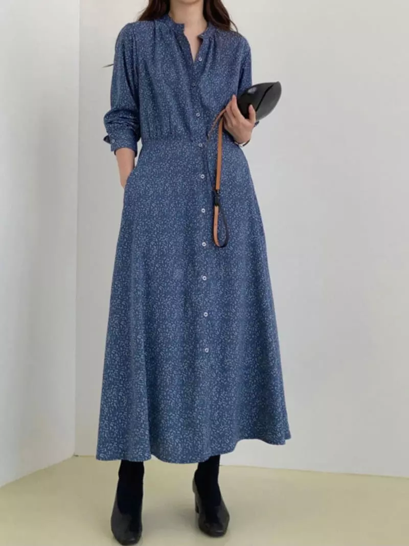 Majdan - Korean Women Fashion - #vintageinspired - Kinto One-piece - 2