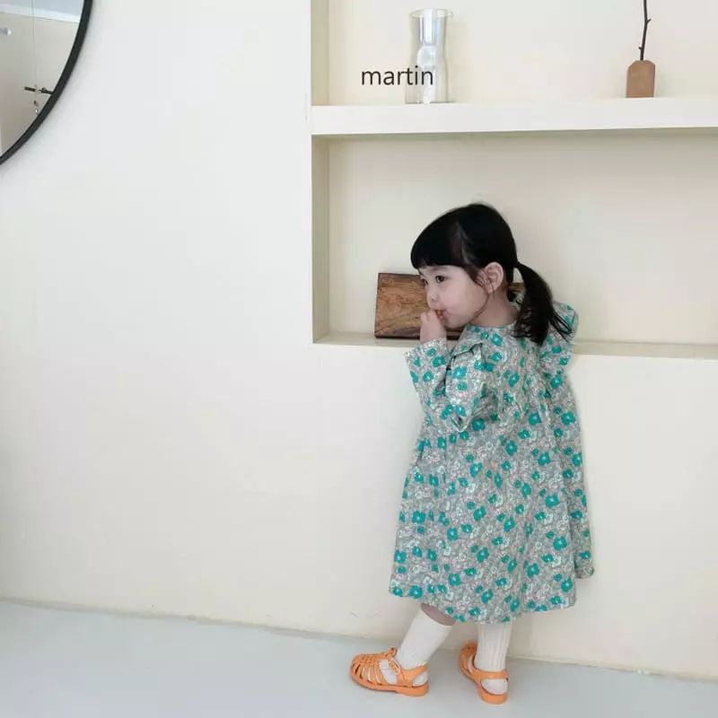 Martin - Korean Children Fashion - #childofig - Flower Puff One-piece - 9